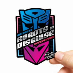 Robots in Disguise Sticker