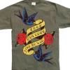 Rock Culture - Live To Win Tattoo T-Shirt