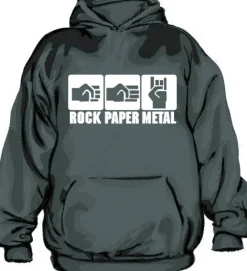 Rock-Paper-Metal Hoodie