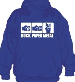 Rock-Paper-Metal Hoodie