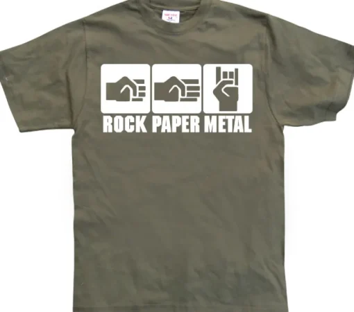 Rock-Paper-Metal T-Shirt