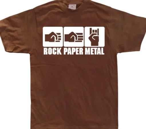 Rock-Paper-Metal T-Shirt