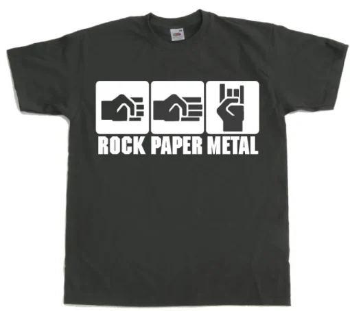 Rock-Paper-Metal T-Shirt