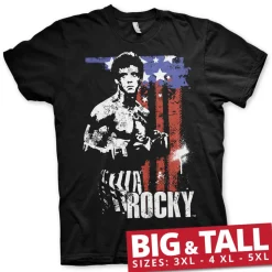 Rocky - American Flag Big & Tall T-Shirt