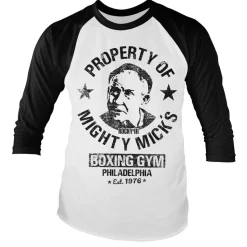 Rocky - Mighty Mick's Gym Baseball Long Sleeve Tee