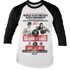 Rocky - World Heavyweight Poster Baseball Long Sleeve Tee