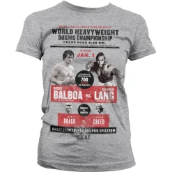 Rocky - World Heavyweight Post Girly Tee