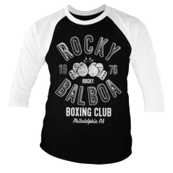 Rocky Balboa Boxing Club Baseball 3/4 Sleeve Tee