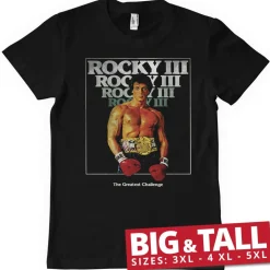 Rocky III Vintage Poster Big & Tall T-Shirt