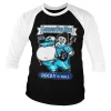 Rocky N. Roll Baseball 3/4 Sleeve Tee