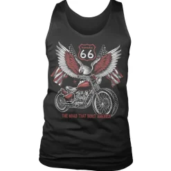 Route 66 - American Eagle Bike Tank Top