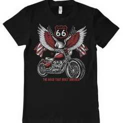 Route 66 - American Eagle Bike T-Shirt