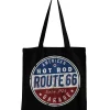 Route 66 - Hot Rod Garage Tote Bag