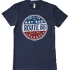 Route 66 - Hot Rod Garage T-Shirt