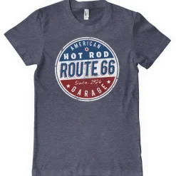Route 66 - Hot Rod Garage T-Shirt