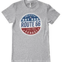 Route 66 - Hot Rod Garage T-Shirt