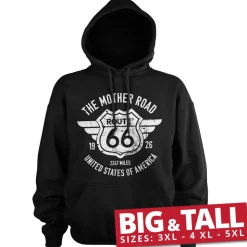 Route 66 - The Mother Road Big & Tall Hoodie