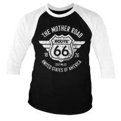 Route 66 - The Mother Road Baseball 3/4 Sleeve Tee
