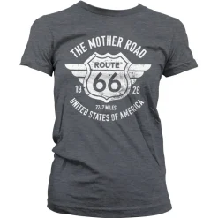 Route 66 - The Mother Road Girly Tee