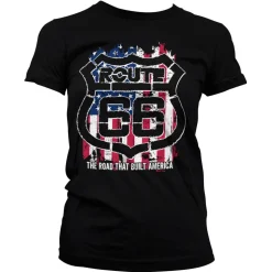 Route 66 America Girly Tee