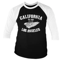 Route 66 California Baseball 3/4 Sleeve Tee