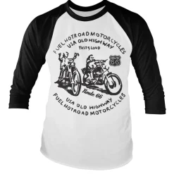 Route 66 FUEL Baseball Long Sleeve Tee