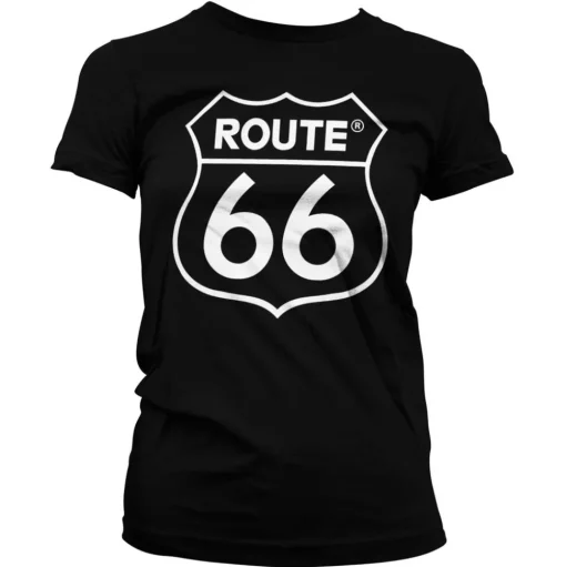 Route 66 Logo Girly Tee