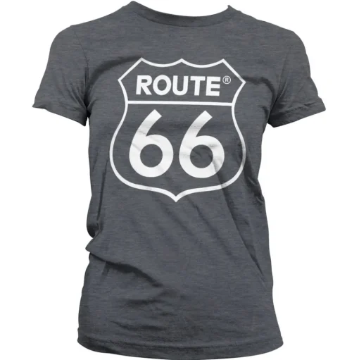 Route 66 Logo Girly Tee