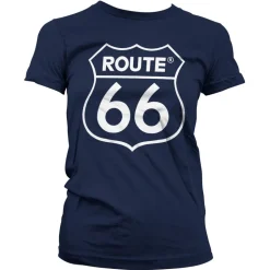 Route 66 Logo Girly Tee