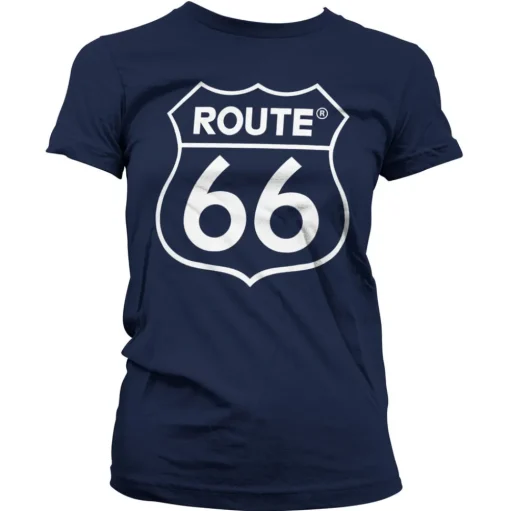 Route 66 Logo Girly Tee