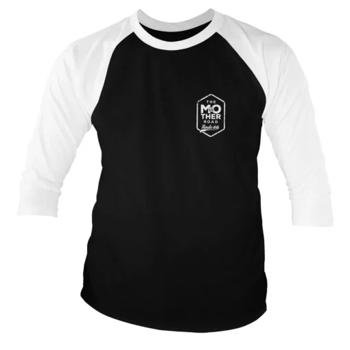 Route 66 Los Angeles Baseball 3/4 Sleeve Tee