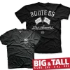 Route 66 Los Angeles Big & Tall T-Shirt