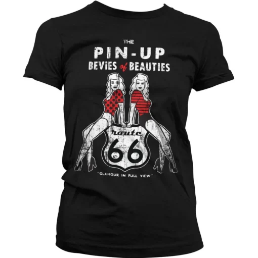 Route 66 Pin-Ups Girly Tee