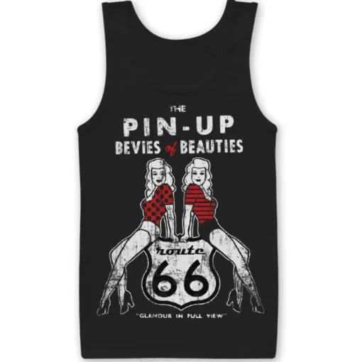 Route 66 Pin-Ups Tank Top