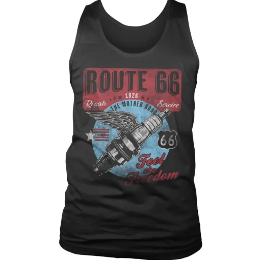 Route 66 Vintage Spark Tank Top