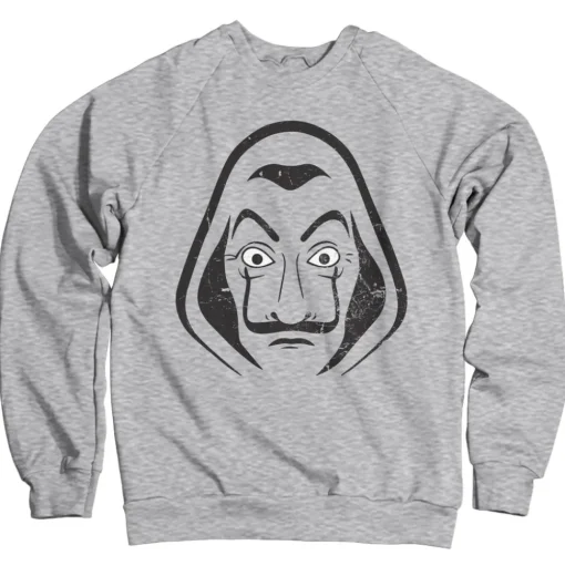 Salvador Dali Mask Sweatshirt