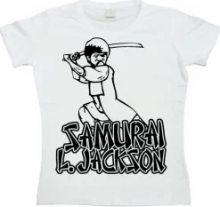 Samurai L. Jackson Girly T-shirt