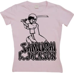 Samurai L. Jackson Girly T-shirt