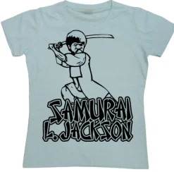 Samurai L. Jackson Girly T-shirt