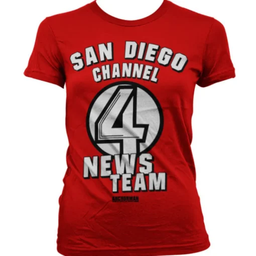 San Diego Channel 4 Girly T-Shirt