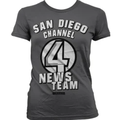 San Diego Channel 4 Girly T-Shirt
