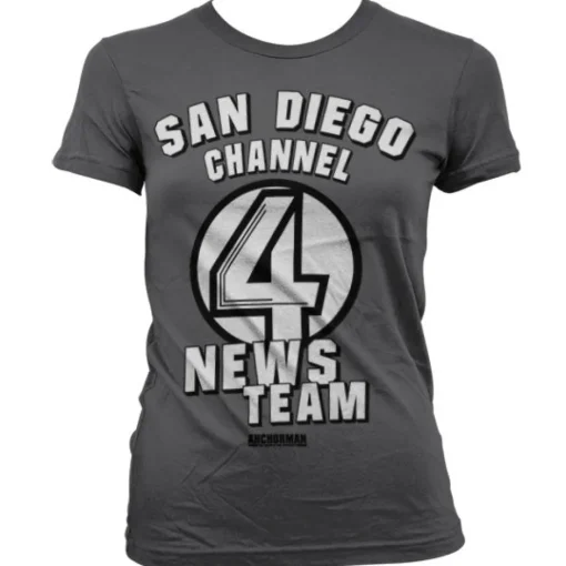 San Diego Channel 4 Girly T-Shirt
