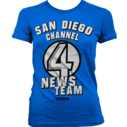 San Diego Channel 4 Girly T-Shirt