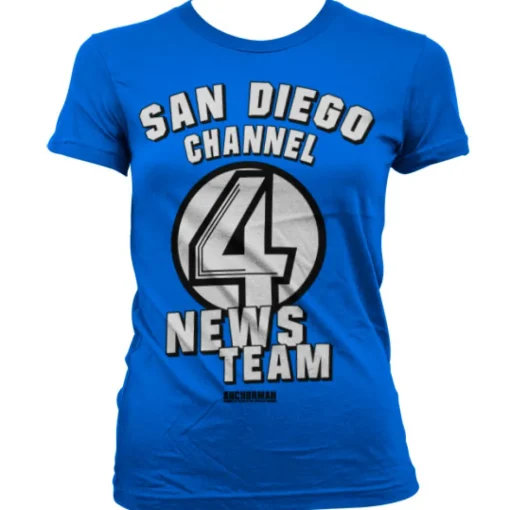 San Diego Channel 4 Girly T-Shirt