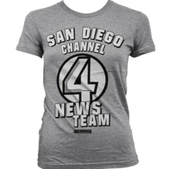 San Diego Channel 4 Girly T-Shirt