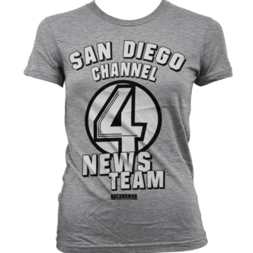 San Diego Channel 4 Girly T-Shirt
