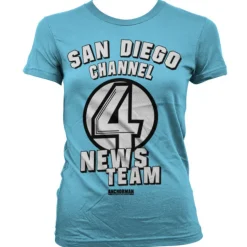 San Diego Channel 4 Girly T-Shirt