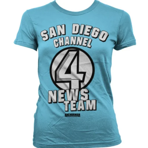 San Diego Channel 4 Girly T-Shirt