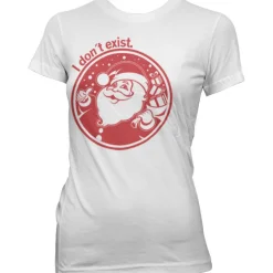 Santa Don´t Exist! Girly Tee