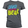 Saved By The Bell Distressed Logo Girly Tee